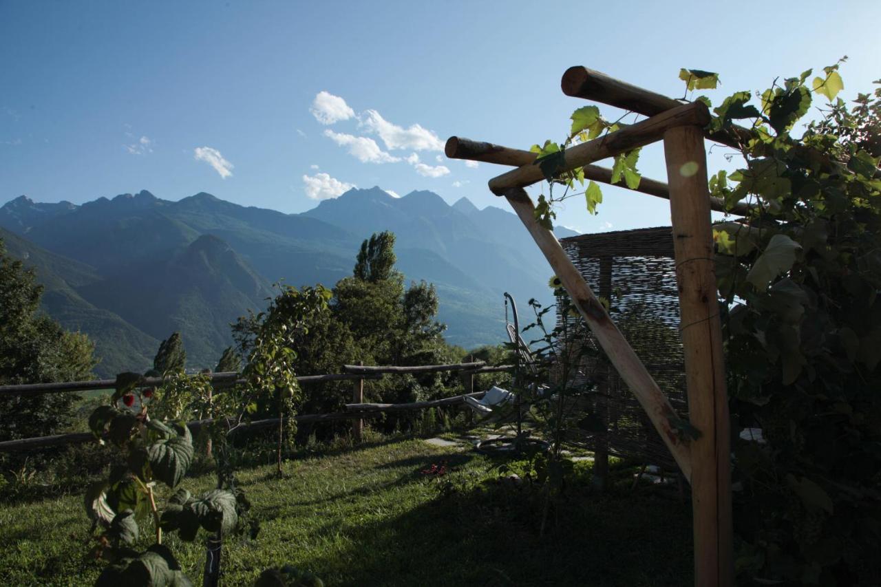 La Casa Di Paglia B&B Verrayes Zewnętrze zdjęcie
