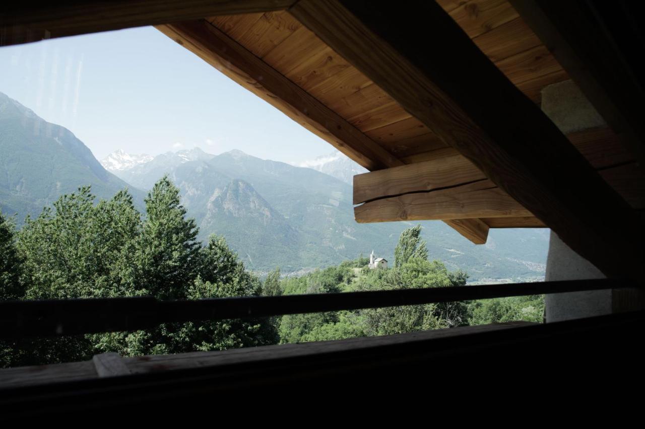 La Casa Di Paglia B&B Verrayes Zewnętrze zdjęcie